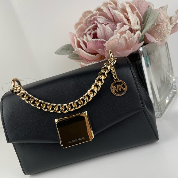 Michael Kors Bags Nwt Michael Kors Lita Small Leather Crossbody Bag